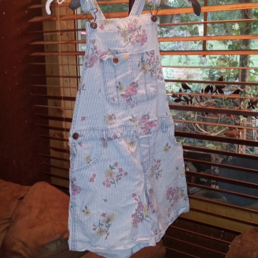 Girls shirt overalls